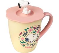 Tazza 3D Snoopy con Coperchio Ceramica 350 ml Mundo Series