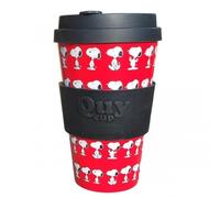 Tazza 400ml Quy Cup Snoopy Rossa