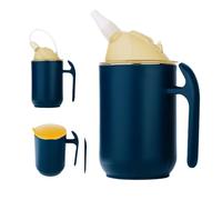 Tazza a prova di fuoriuscite per anziani, tazza per bere paziente con manico, tazze da ospedale con coperchio, disturbi del design sicuro, forniture per persone amanti, colleghi, amici
