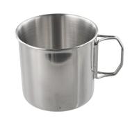 Tazza acqua manico birra 260/350/600/660ML leggera tazza picnic argento