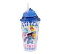 Tazza Acrilica Da Gioco Con Coperchio E Cannuccia Disney Lilo E Stitch