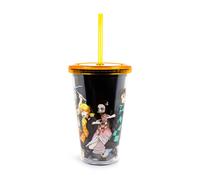 Tazza Acrilica Di Demon Slayer Con Coperchio E Cannuccia | Contiene 16 ONCE