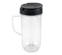 Tazza Alta Da 22 Once Con Coperchio Flip To-Go, Pezzo Di Ricambio, Compatibile Con Frullatori MagicBullet, 250W MB1001