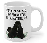 Tazza American Cocker Spaniel Black 330Ml Tazze Da Caffè Con Manico Classica Mug Per Succo Latte Compleanno
