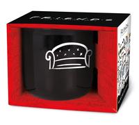 Tazza Amici nera 410 ml