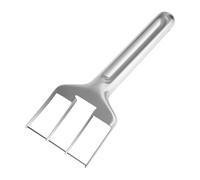 Tazza Anguria Forchetta Integrata | Taglio Tre Misure | Accessorio da Cucina in Acciaio Inox per Dessert Buffet Insalate e Raduni Familiari Picnic Campeggio