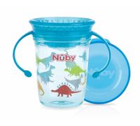 Tazza Antigoccia Nuby in Tritan Wonder Cup Azzurra