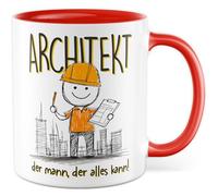 Tazza architetto regalo l'uomo che può tutto!, tazza da caffè, scala costruttore, collega, squadra, amico, uomo, idea regalo, lavoro, ufficio, compleanno, Natale, tazza da caffè