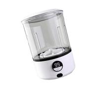 Tazza automatica compatta per capi delicati, tecnologia astratta di esitazione, processo di lavaggio visibile, facile elettrodomestico per lavanderia in miniatura