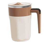 Tazza automescolante da 14 once tazza da caffè con mescolamento magnetico automatico e display della temperatura automescolante portatile impermeabile con manico e coperchio per viaggi ufficio