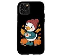 Tazza Autumn Cozy Vibes Duck Pumpkin Custodia per iPhone 11 Pro