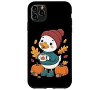 Tazza Autumn Cozy Vibes Duck Pumpkin Custodia per iPhone 11 Pro Max