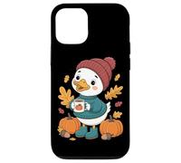 Tazza Autumn Cozy Vibes Duck Pumpkin Custodia per iPhone 12/12 Pro