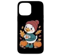 Tazza Autumn Cozy Vibes Duck Pumpkin Custodia per iPhone 13 Pro Max