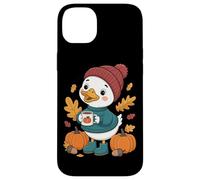 Tazza Autumn Cozy Vibes Duck Pumpkin Custodia per iPhone 14 Plus