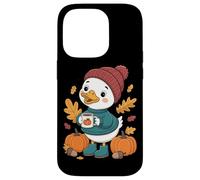 Tazza Autumn Cozy Vibes Duck Pumpkin Custodia per iPhone 14 Pro