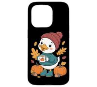 Tazza Autumn Cozy Vibes Duck Pumpkin Custodia per iPhone 15 Pro