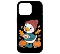Tazza Autumn Cozy Vibes Duck Pumpkin Custodia per iPhone 16 Pro