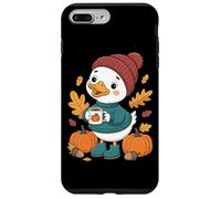 Tazza Autumn Cozy Vibes Duck Pumpkin Custodia per iPhone 7 Plus/8 Plus
