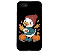 Tazza Autumn Cozy Vibes Duck Pumpkin Custodia per iPhone SE (2020) / 7/8
