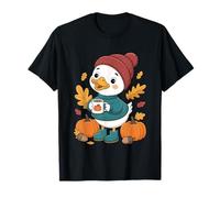 Tazza Autumn Cozy Vibes Duck Pumpkin Maglietta