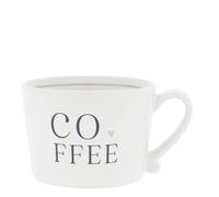 Tazza, Becher COFFEE Bianca Nera Per 270Ml Ceramica Bastion Collections