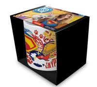 Tazza bianca da 315 ml, con licenza ufficiale Supergirl, tazza da caffè da 315 ml, tazza da tè per casa, ufficio, scrivania, regalo per fan di DC Comics