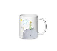 Tazza bianca in ceramica 0,32 L Ø cm 8xh9,5 ca con stampa vari temi assortiti Idea regalo battesimo unicorno spazio orsetto leoncino (piccolo principe)