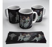 Tazza Black Sabbath heaven and hell - Sveglia le tue mattine con stile rocker | Ceramica 350ml (Merch Black Sabbath) (Black Sabbath heaven and hell)
