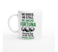 Tazza Bocce Ho Gioco Stile E Fortuna La Uso Tutta Quando Gioco | idea regalo originale