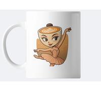 Tazza Brain rot meme Trallalero trallalà thun thung thung saur And Friend (Ballerina Cappuccina Fumetto)