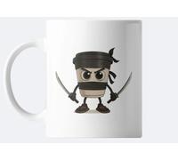 Tazza Brain rot meme Trallalero trallalà thun thung thung saur And Friend (Cappuccino Assassino Fumetto)