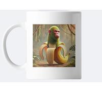 Tazza Brain rot meme Trallalero trallalà thun thung thung saur And Friend (Schimpanzini Bananini)