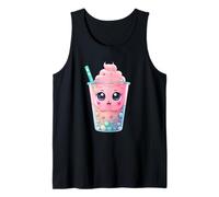 Tazza Bubble Tea Carina con Perle Colorate Canotta