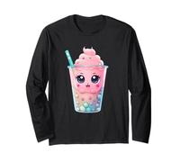 Tazza Bubble Tea Carina con Perle Colorate Maglia a Manica