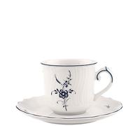 Villeroy & Boch, Vieux Luxembourg, Tazza Caffè grande con piattino, Porcellana