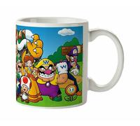 Tazza Caffè Super Mario Nintendo, Personaggi, 11oz, Blu