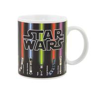 Tazza Cambiamento di Calore Lightsaber Star Wars Merchandise Ufficiale Disney, Aggiungi Bevanda Calda per Rivelare Lightsabers, Regalo per Fan di Star Wars & Mandalorian, 295ml (10 fl oz)