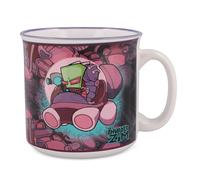 Tazza Camper In Ceramica Invader Zim Voot Cruiser | Contiene 20 Once