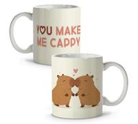 Tazza capibara. Tazze da caffè capybara. Tazze colazione. Regali originali per donna e uomo. Regalo per fidanzata e fidanzato. Amico invisibile. Regalo anniversario coppia. Regali per coppie. San