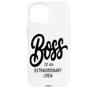 Tazza 'capo Di Una Squadra Straordinaria, Amante Del Caffè, Custodia per iPhone 15