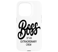 Tazza 'capo Di Una Squadra Straordinaria, Amante Del Caffè, Custodia per iPhone 15 Pro