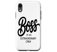 Tazza 'capo Di Una Squadra Straordinaria, Amante Del Caffè, Custodia per iPhone XR