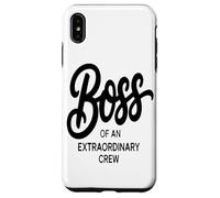 Tazza 'capo Di Una Squadra Straordinaria, Amante Del Caffè, Custodia per iPhone XS Max