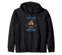 Tazza Cappuccino Ninja Assassino Lightning Brew Felpa con Cappuccio