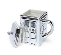 Tazza Ceramica Chrome Tardis Di Doctor Who