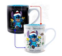 Tazza Ceramica Disney Lilo & Stitch Con Rivelazione Di Calore | Contiene 14 Once