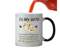 Tazza che cambia colore - Coppie per coppie che cambiano colore con il calore, romantica tazza in ceramica per San | 350 ml regalo divertente per le feste, decorazione per San