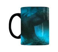 Tazza che cambia il calore - Il nero si trasforma in un design mitologico di Cthulhu | Grande tazza per caffè e tè, tazza artistica sensibile al calore, regalo novità 30 ml
