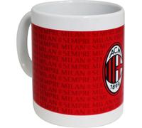 Tazza Colazione Cilindrica Mug Gadget Rossonero Prodotto Ufficiale